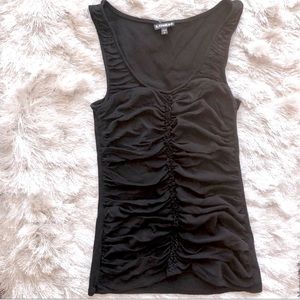 Express Rouched Front Tank (S)